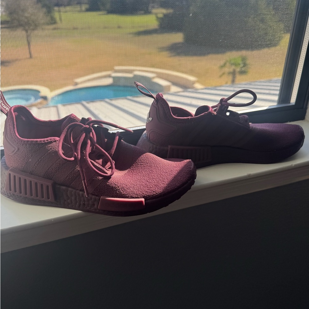 Adidas Women's Burgundy Sneakers